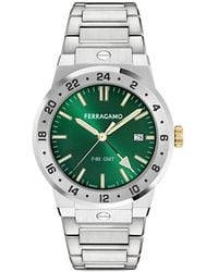 Ferragamo - F-80 Gmt 41Mm Watch - Lyst