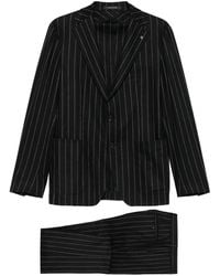 Tagliatore - Pinstripe Suit - Lyst