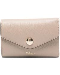 Mulberry - Ffolded Classic Grain Leather Wallet - Lyst