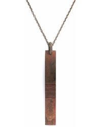 Parts Of 4 - Plate Pendant Necklace - Lyst