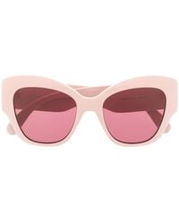 Gucci - Matelassé-Effect Cat-Eye Frame Sunglasses - Lyst