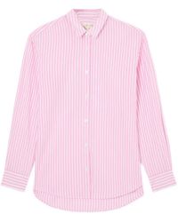 MC2 Saint Barth - Brigitte Striped Shirt With Snoopy Print - Lyst