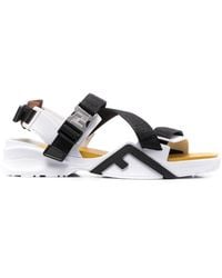Fendi - Shoes > sandals > flat sandals - Lyst