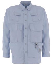 and wander - Chain-Pocket Shirt - Lyst