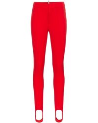 3 Moncler Grenoble Synthetic High Rise Slim Leg Ski Trousers