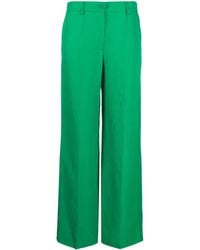 P.A.R.O.S.H. - High-Waist-Hose mit weitem Bein - Lyst