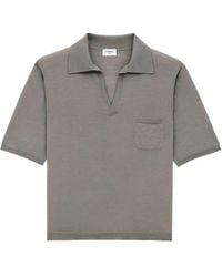 Saint Laurent - Wool Polo Shirt - Lyst