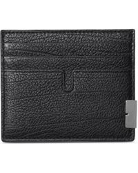 Burberry - Grained-texture Leather Cardholder - Lyst