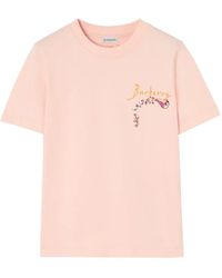 Burberry - Brave Little Tree Cotton T-Shirt - Lyst