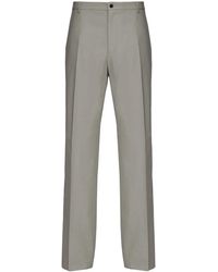Ferragamo - Silk And Viscose Tailored Trouser - Lyst