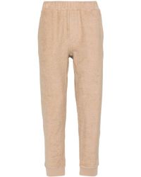 Zanone - Terry-cloth Cotton Track Pants - Lyst