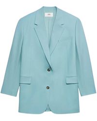 Ami Paris - Oversize Single-Breasted Blazer - Lyst