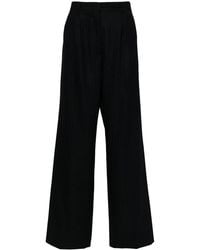 Miu Miu - Pinstriped Straight-Leg Trousers - Lyst