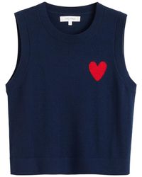 Chinti & Parker - Breton Heart Weste - Lyst
