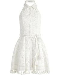 Alice + Olivia - Lucy Mini-Blousejurk - Lyst