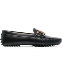 Tod's - Loafer mit Webmuster - Lyst