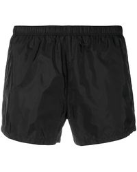 Prada - Logo Patch Swimming Shorts - Lyst