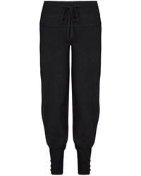 Violante Nessi - The Maru Knit Drawstring Ribbed Knit Trousers - Lyst