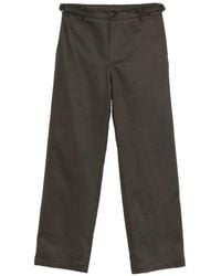 Amaranto - Flap-Pocket Straight-Leg Trousers - Lyst