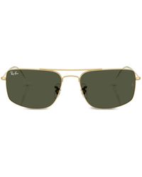 Ray-Ban - Square Metal Sunglasses - Lyst