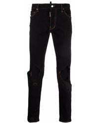 DSquared² - Distressed-Effect Jeans - Lyst
