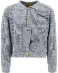 Brain Dead - Cotton Cardigan - Lyst