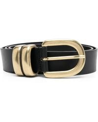 By Malene Birger - Zoira Leather Belt - Lyst