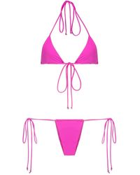 Amir Slama - Halterneck Triangle Bikini - Lyst