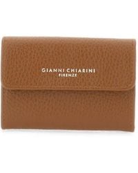 Gianni Chiarini - Dollaro Hammered Leather Wallet - Lyst