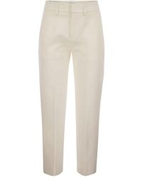 Dondup - Meli Concealed-Fastening Trousers - Lyst