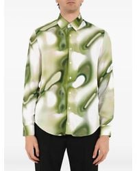 Patrizia Pepe - Camicia Con Stampa Astratta - Lyst