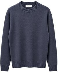 THE PULL - Crew-Neck Virgin Wool Sweater - Lyst