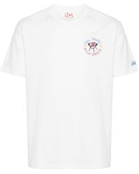 Mc2 Saint Barth - X Insulti Luminosi T-shirt Met Borduurwerk - Lyst