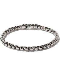 David Yurman Pulsera Box Chain grande - Metálico