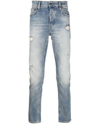 Haikure - Stonewashed Straight-leg Jeans - Lyst