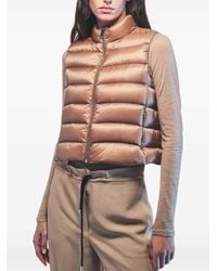 Liviana Conti - Quilted Padded Gilet - Lyst