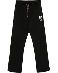 CASABLANCA - Logo-Appliqué Drawstring Track Pants - Lyst