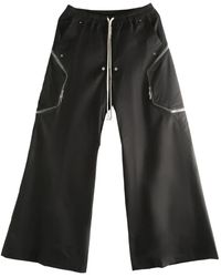 Rick Owens - Blixa Belas Zip-Pocket Trousers - Lyst