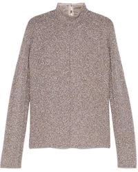 Forte Forte - Oberteil Im Metallic-Look - Lyst