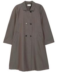 The Row - Emma Double-Breasted Coat - Lyst
