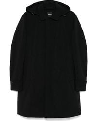 BOSS - フーデッド コート - Lyst