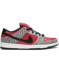 Nike - X Supreme Sb Dunk Low Premium Cement" Sneakers - Lyst