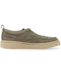 Clarks - Suede Polden Sneakers - Lyst