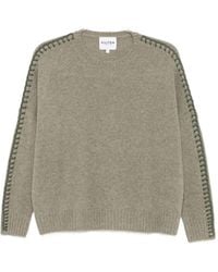 Kujten - Amea Whipstitch-Trim Sweater - Lyst