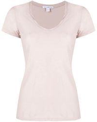 James Perse - V-neck Short-sleeved T-shirt - Lyst