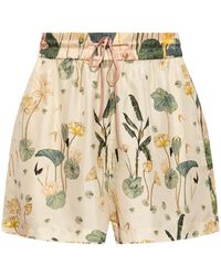 Munthe - Uniga Floral-print Shorts - Lyst