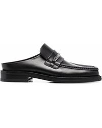 Martine Rose - Square-toe Leather Loafers - Lyst