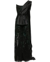 Saiid Kobeisy - Bead-Embellished Tulle Jumpsuit - Lyst