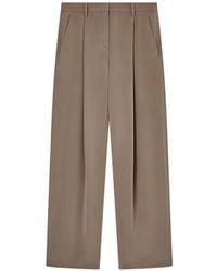 Giorgio Armani - Pantalon Ample À Design Plissé - Lyst