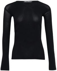 Junya Watanabe - Long-Sleeve Stretch Top - Lyst